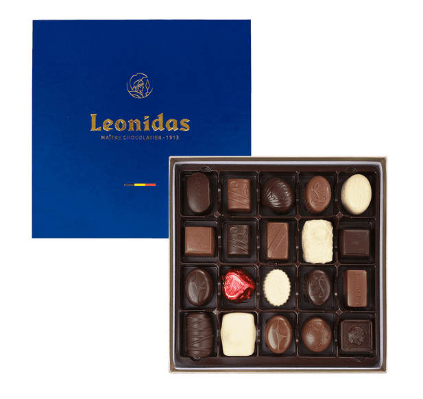 geschenkdoos heritage blauw 35 stuks