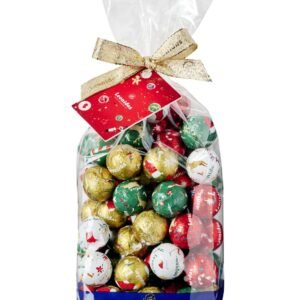 Zakje met kerstballetjes